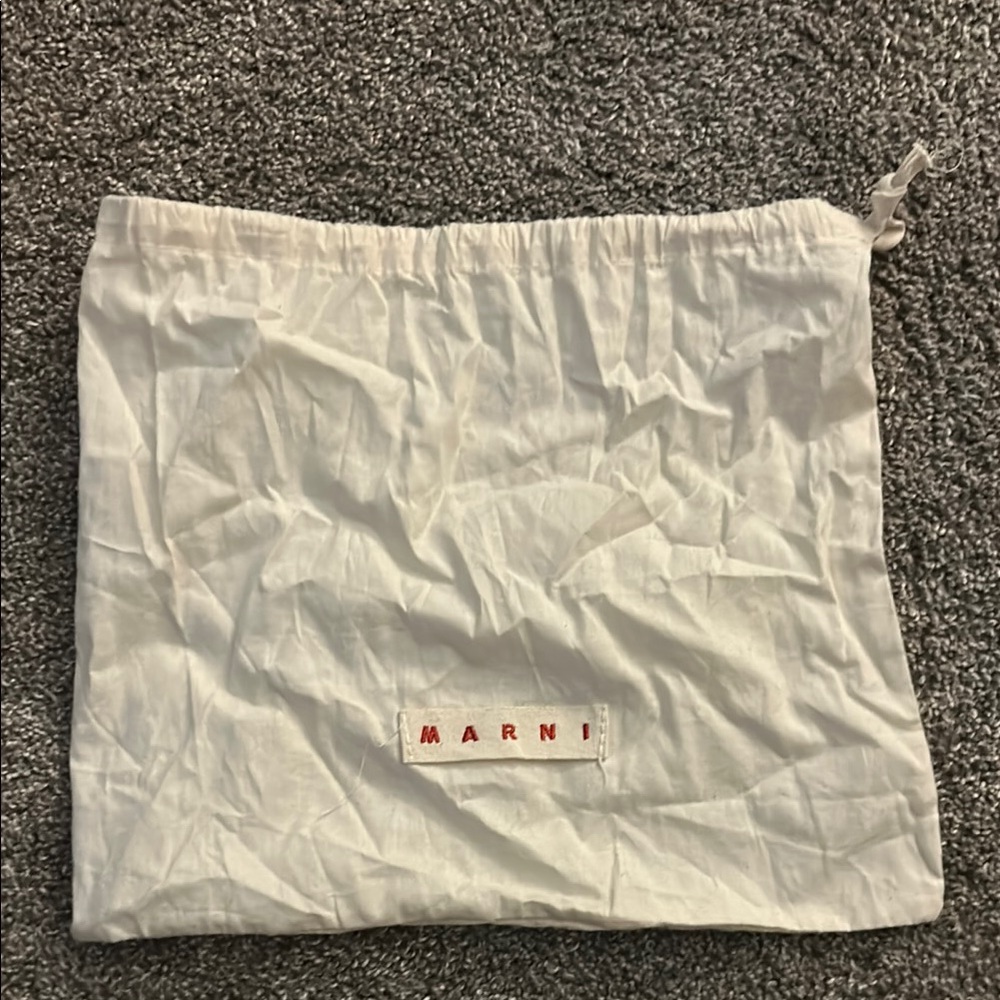 Marni White Dust Bag